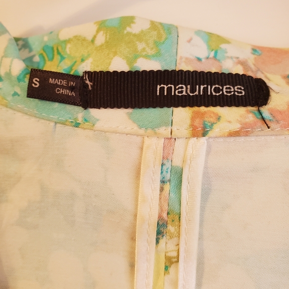 Maurices Floral Open Front Blazer - Picture 3 of 8